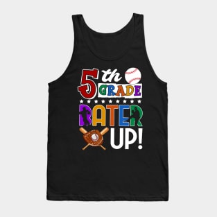 5th Grade Batter-up! Baseball Back to School Tank Top